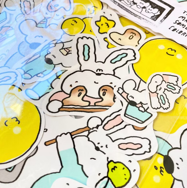 防水貼紙包 小老鼠 月亮特輯｜1991w2992 台灣