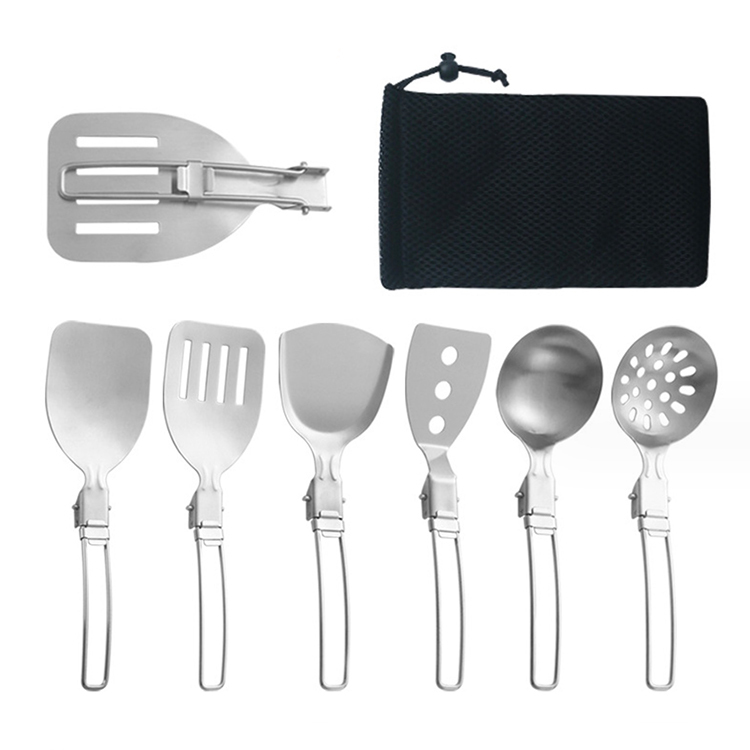 304不鏽鋼露營折疊廚具