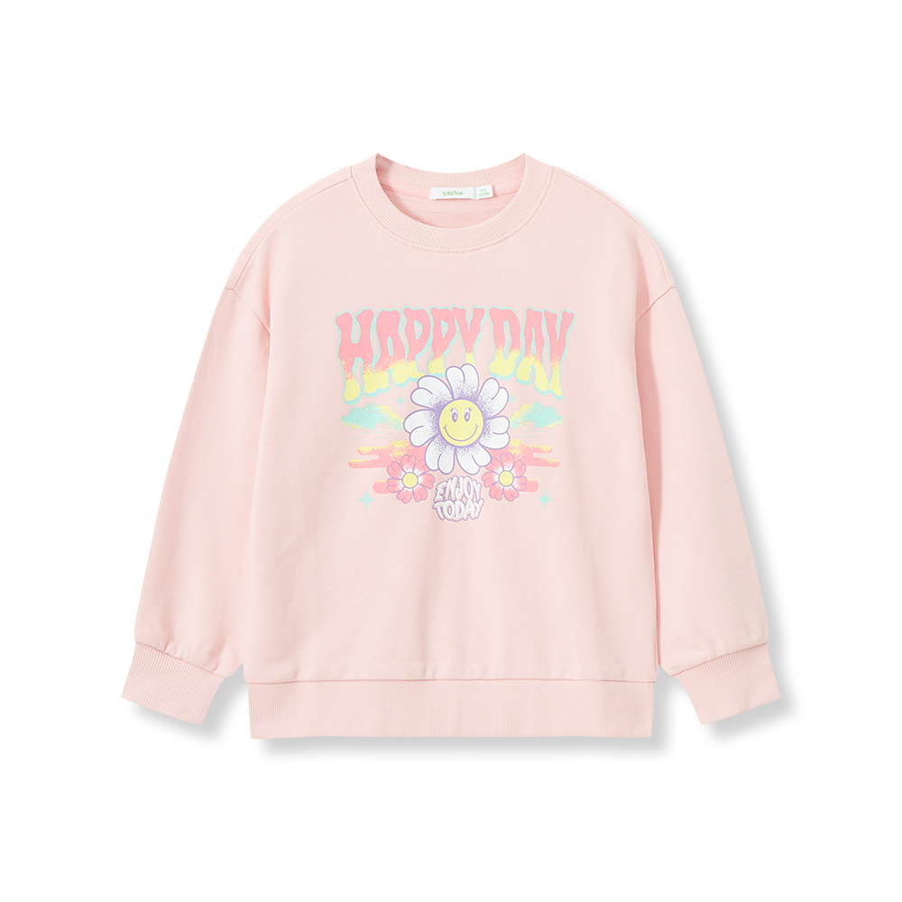 Long Sleeves Printed Sweatshirt