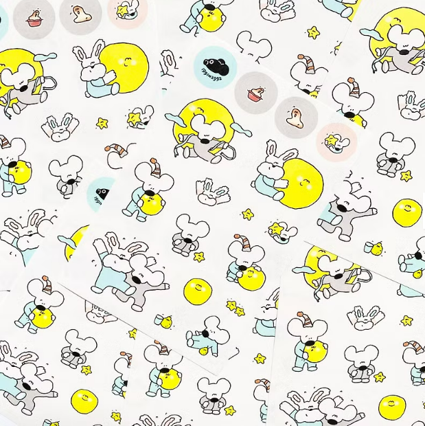 美術紙貼紙 月亮特輯 1｜1991w2992 台灣