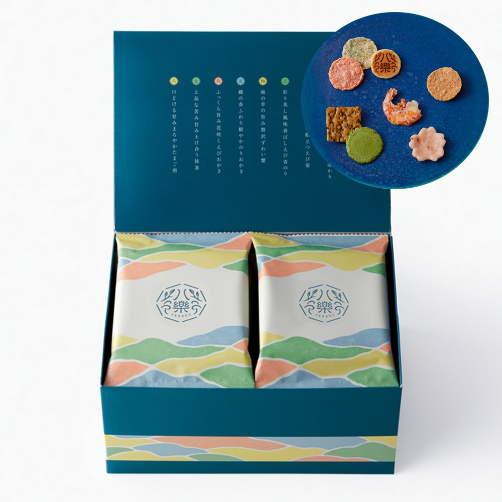 【年賀精選】坂角総本舖｜八樂 海老煎餅