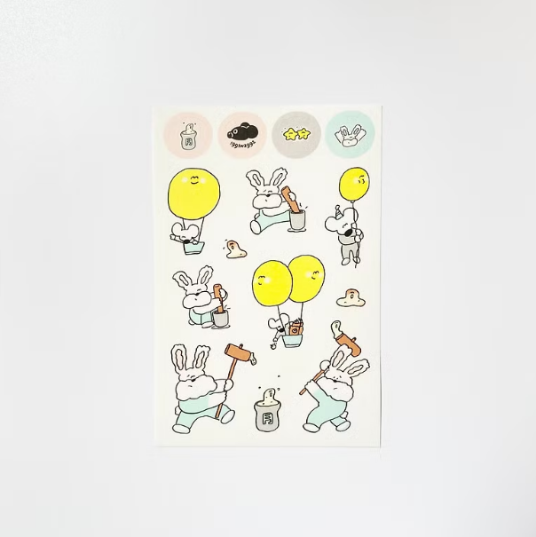 美術紙貼紙 月亮特輯 2｜1991w2992 台灣