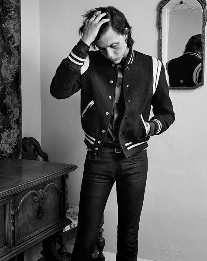 經典SAINT LAURENT TEDDY外套