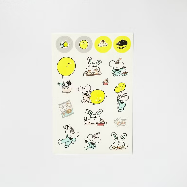 美術紙貼紙 月亮特輯 3｜1991w2992 台灣