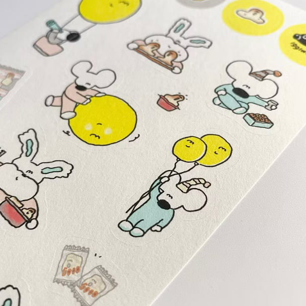 美術紙貼紙 月亮特輯 3｜1991w2992 台灣