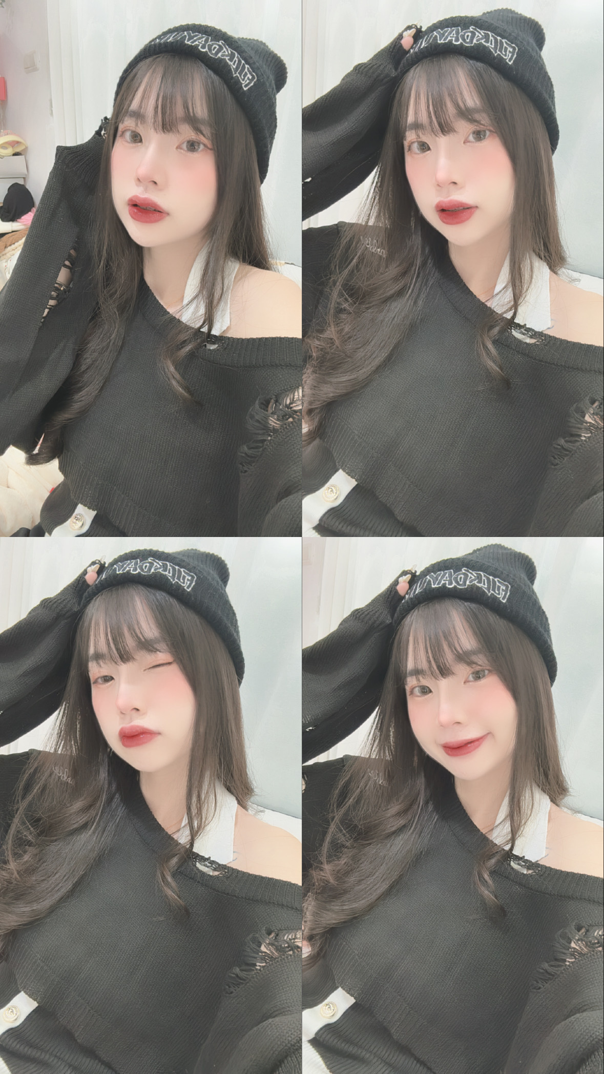 韓國ins毛帽♟️
