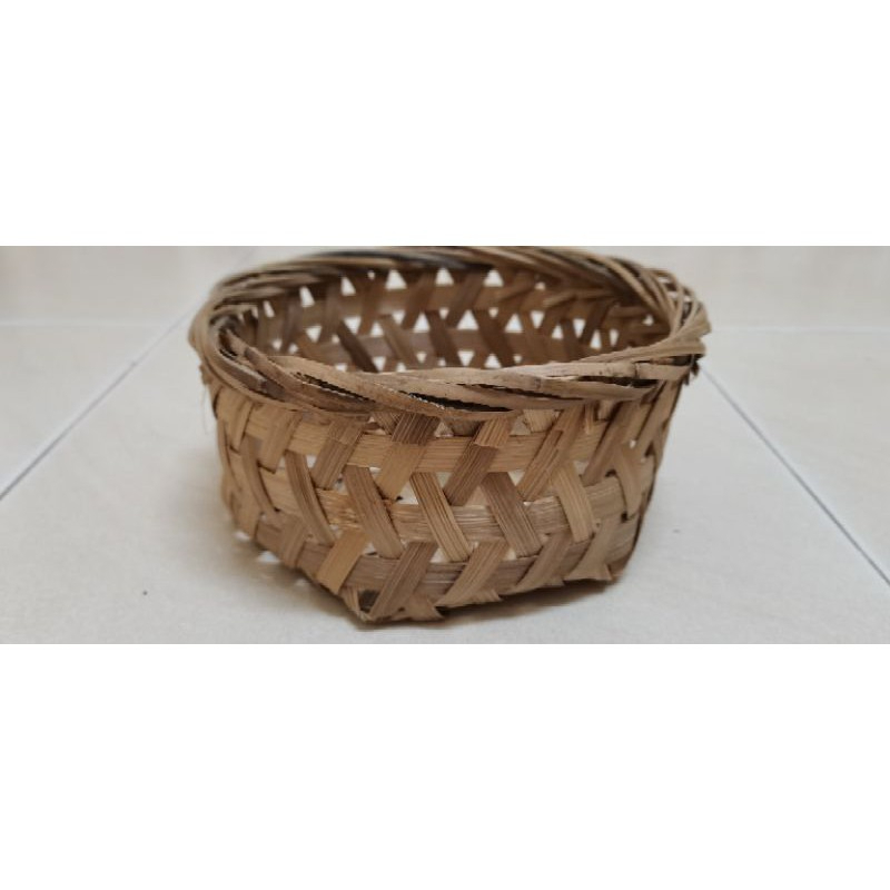 BAMBOO Steaming Rack Fruit Drain Basket
