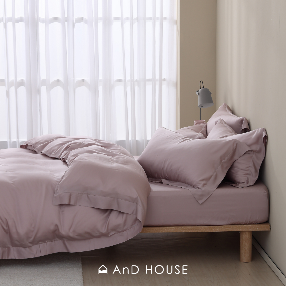 100支天絲｜100%萊賽爾｜藕荷粉｜單品&床包被套組