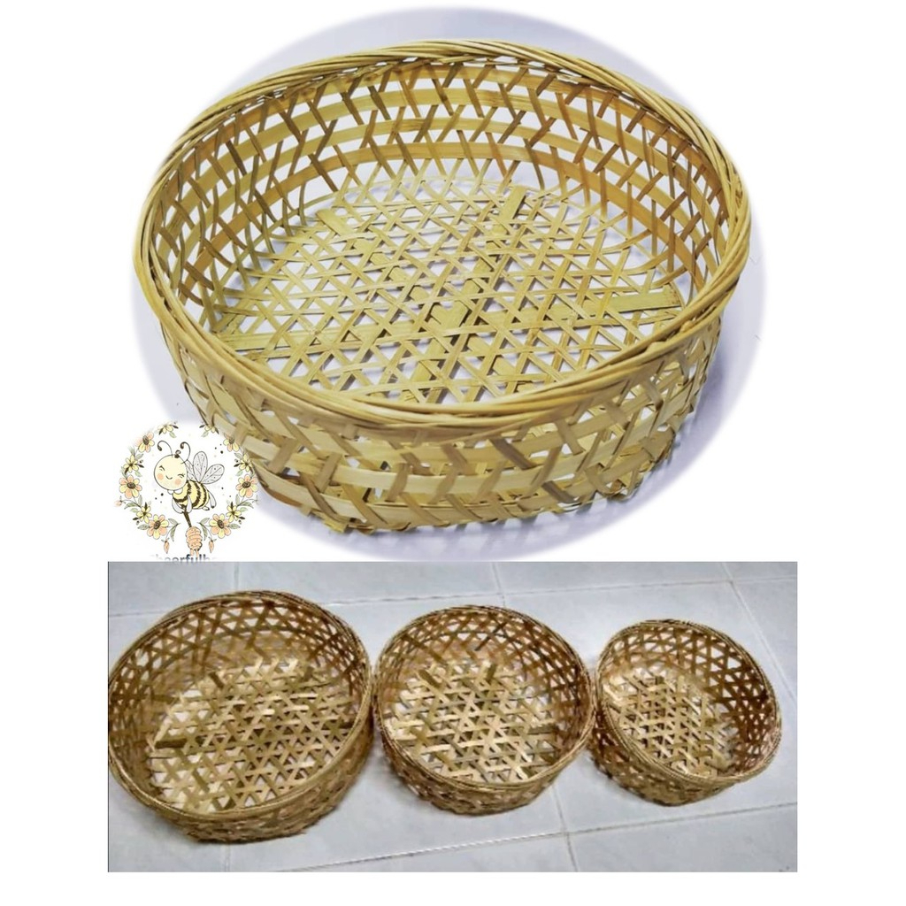 Bamboo Steaming Basket Bread Basket