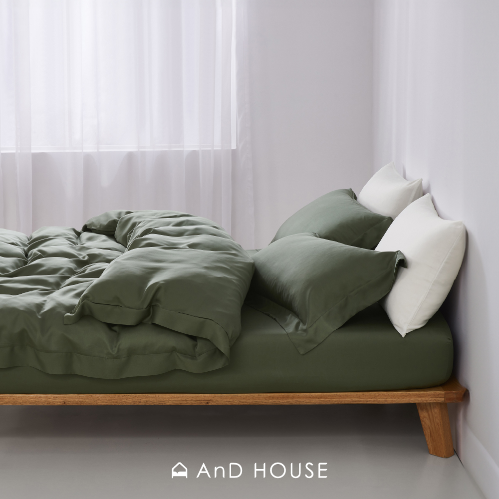 100支天絲｜100%萊賽爾｜蒼軍綠｜單品&床包被套組