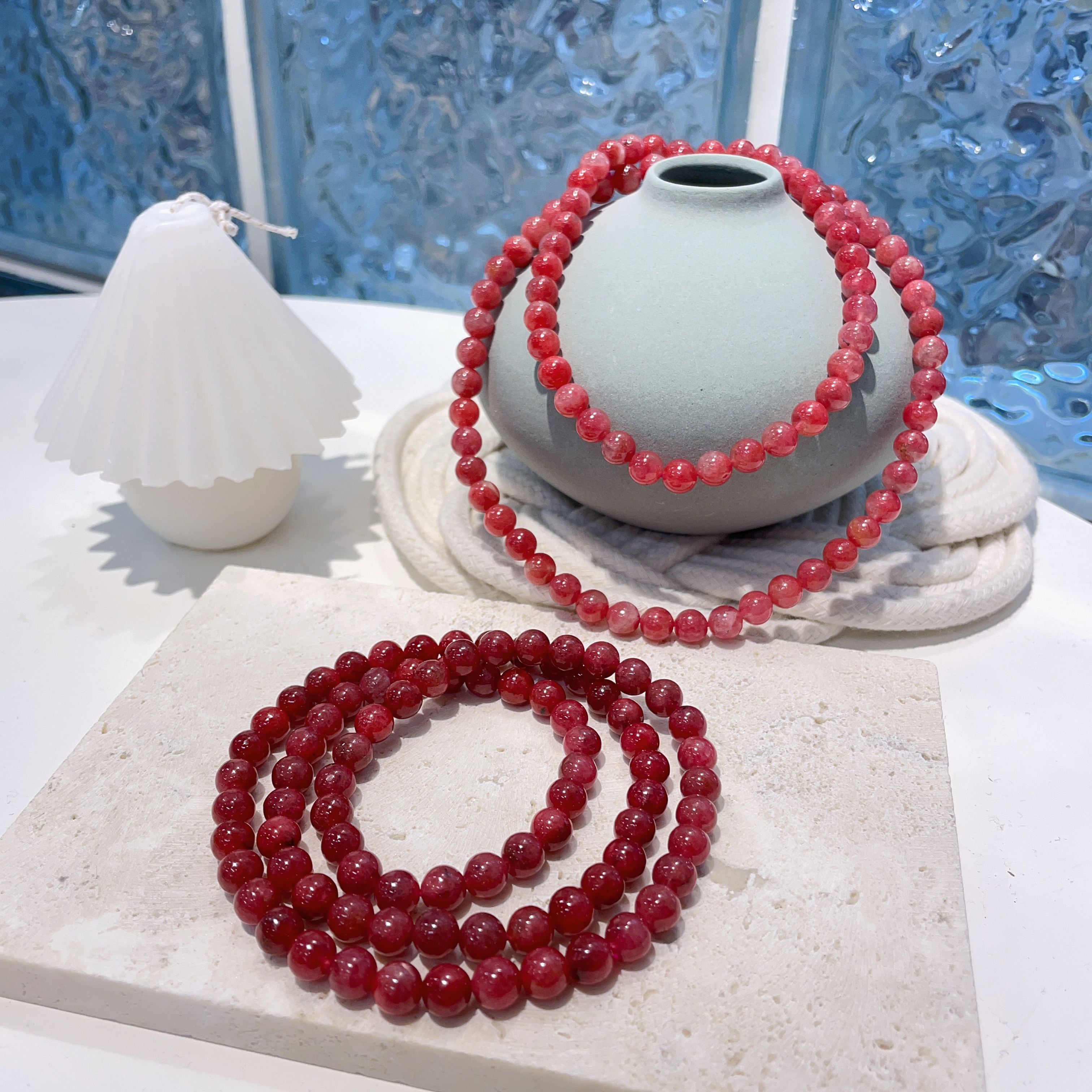 薔薇輝石三圈 6mm