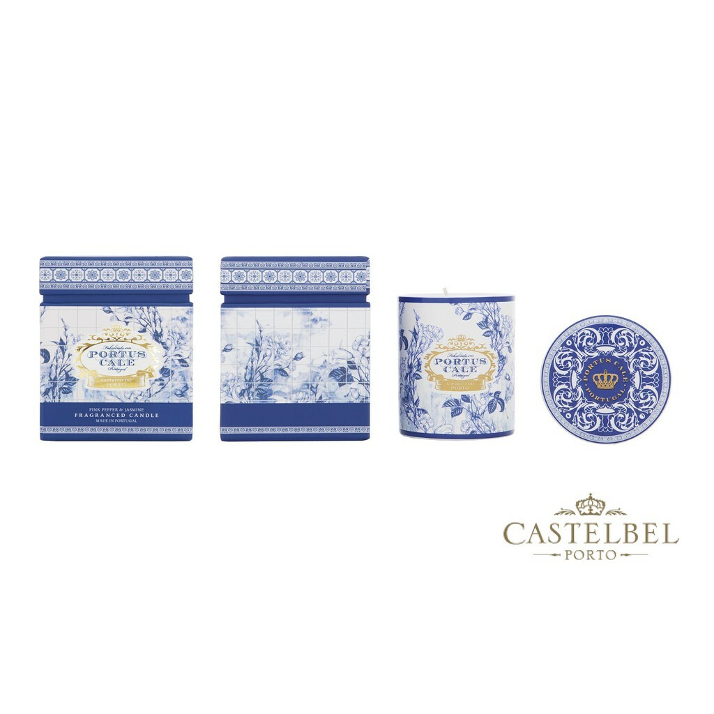 【CASTELBEL】奢華系列 - 藍彩青瓷 香氛蠟燭210gⒽ