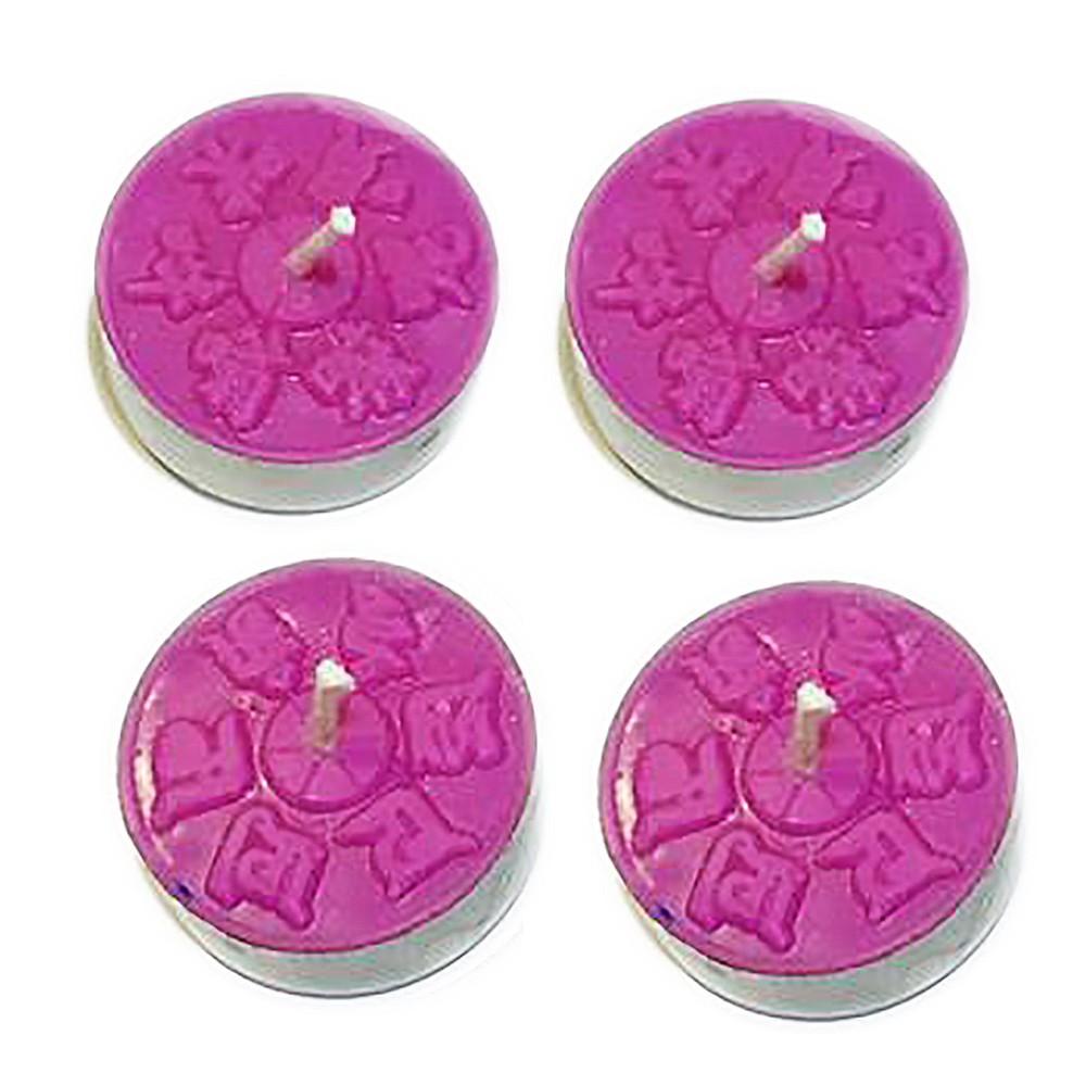 六字真言甘露酥油粒{鐵盒}紫色90入【十方】150947