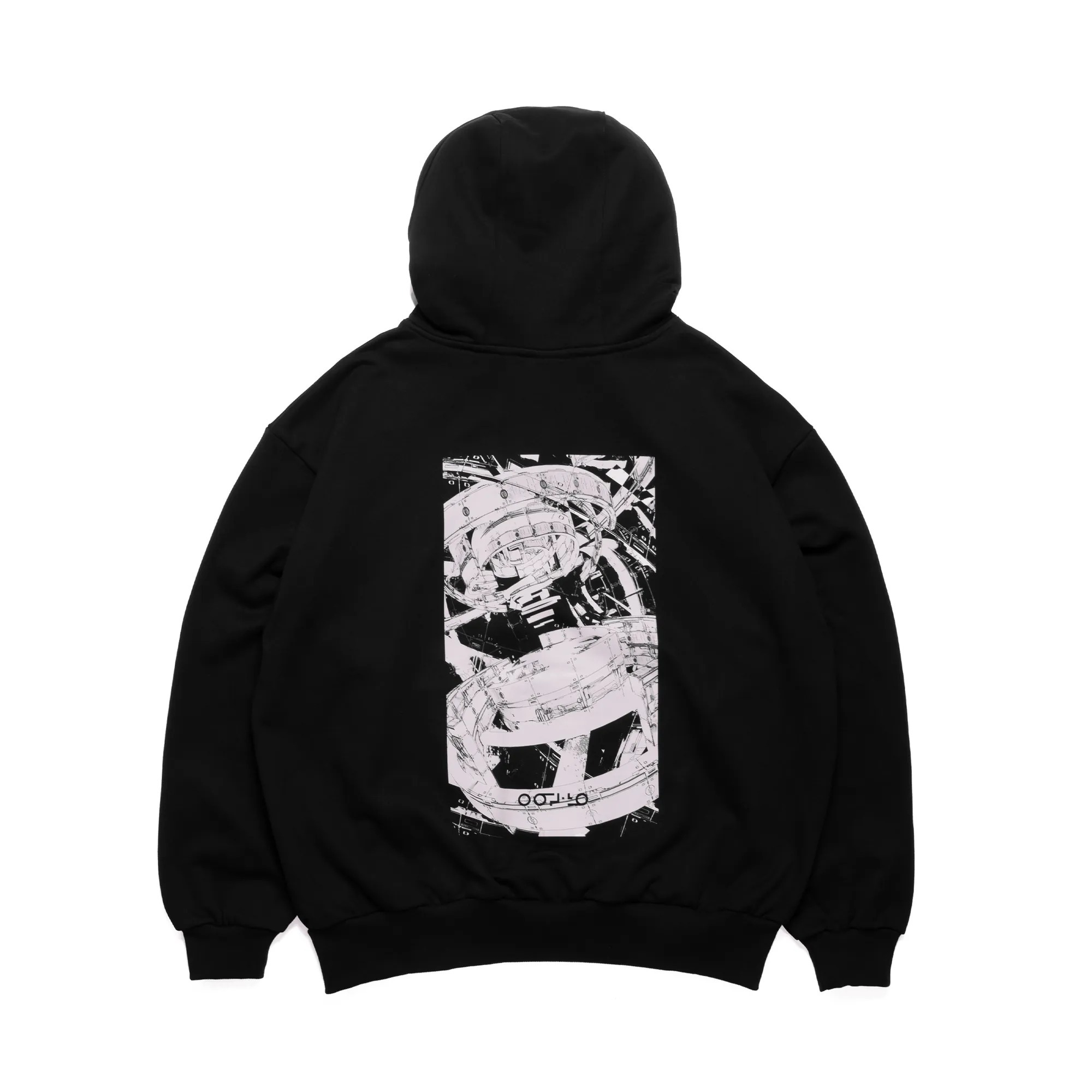 2023AW OqLiq MANGA SPACE STATION HOODIE 帽T 現貨 OQNFT23T04