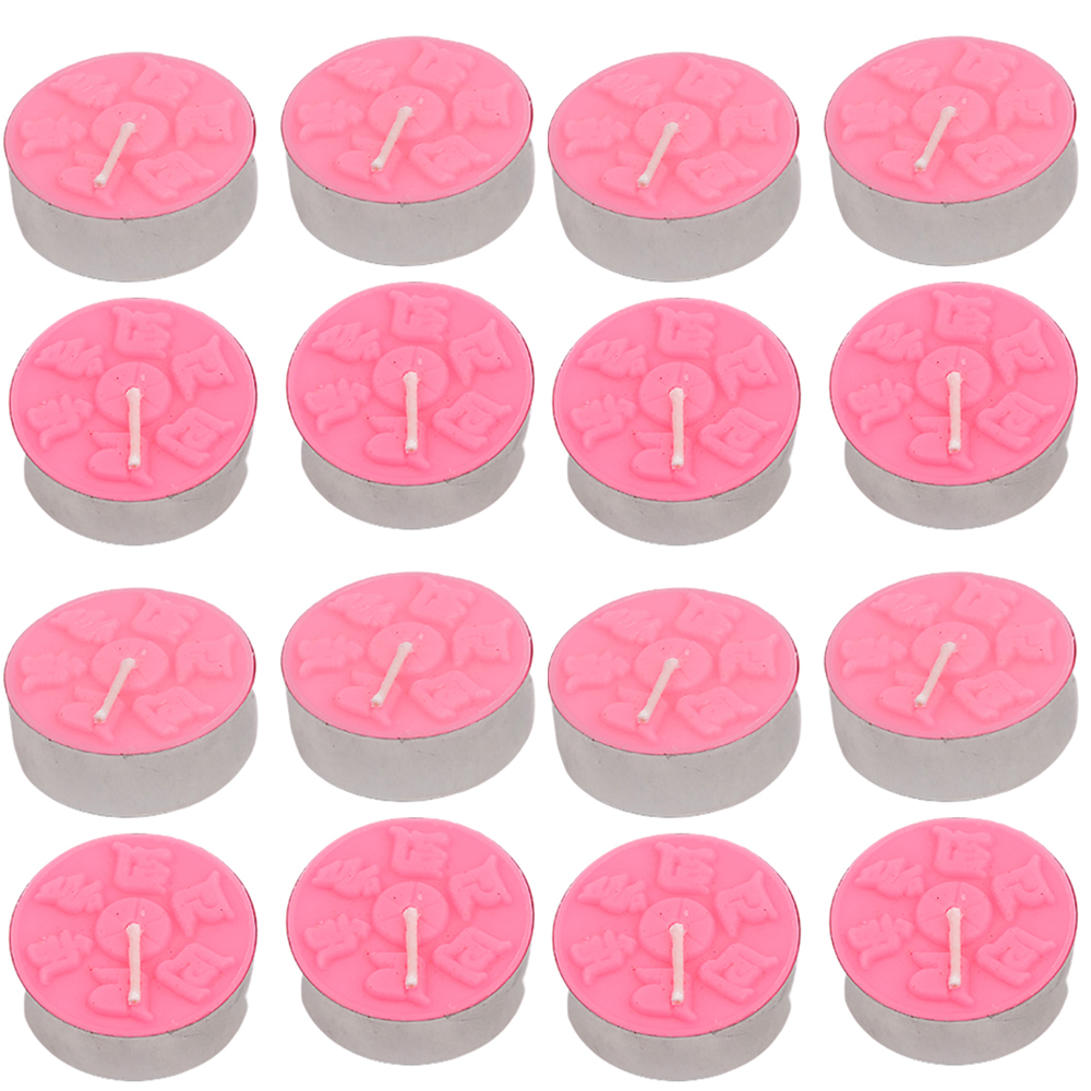 六字真言甘露酥油粒{鐵盒}粉紅色90入【十方】150946