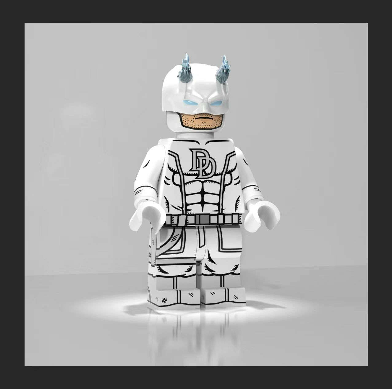 [FunnyBrick][In Stock] White DareDevil [PADprinted]