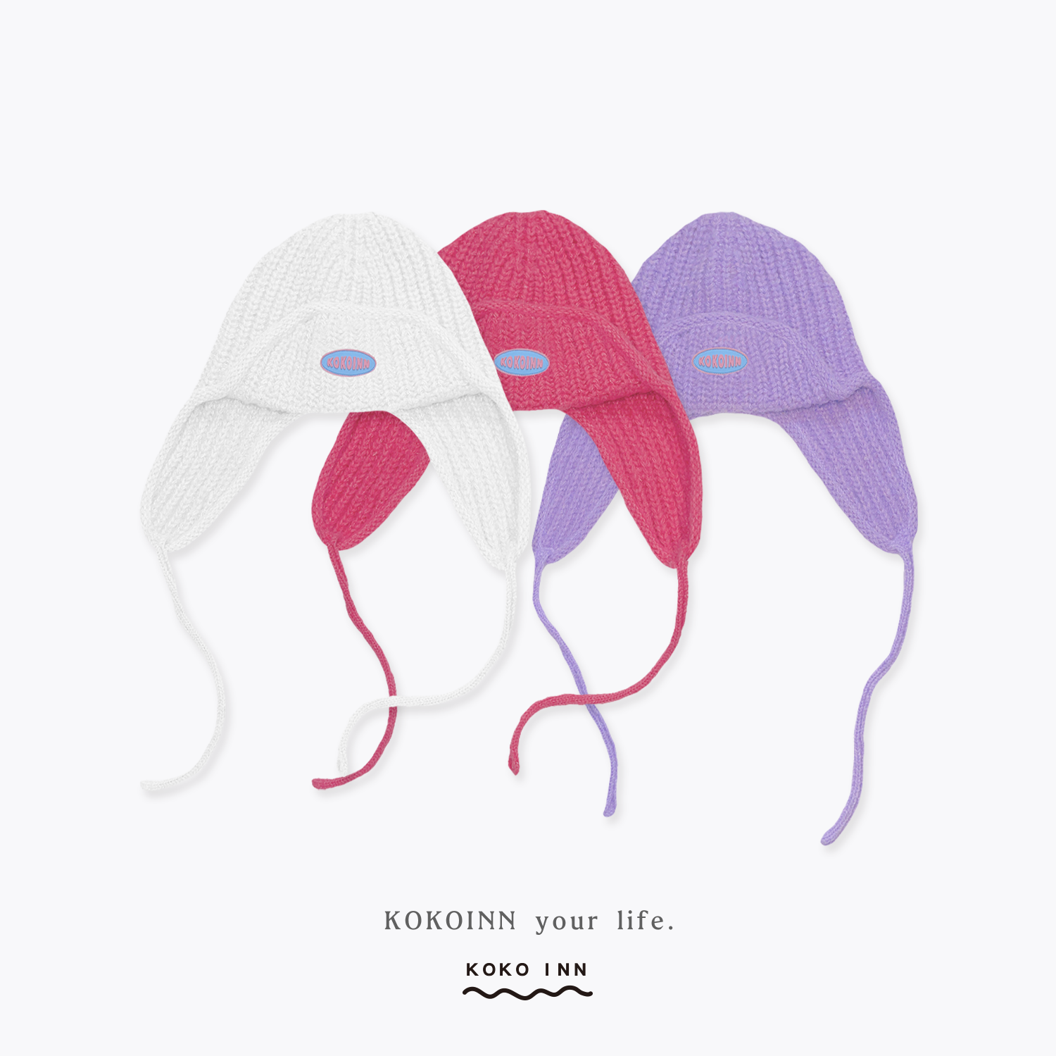 KOKOINN 針織護耳飛行帽