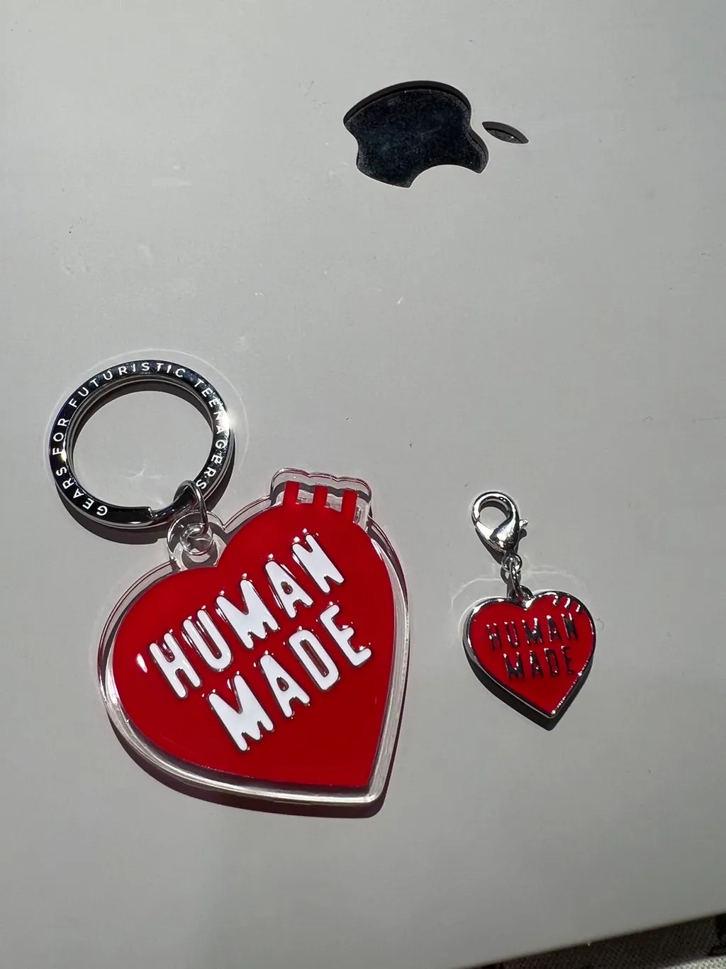 HUMAN MADE HEART KEYRING 2023SS 5色日本店鋪限定🇯🇵 大愛心吊飾鑰匙