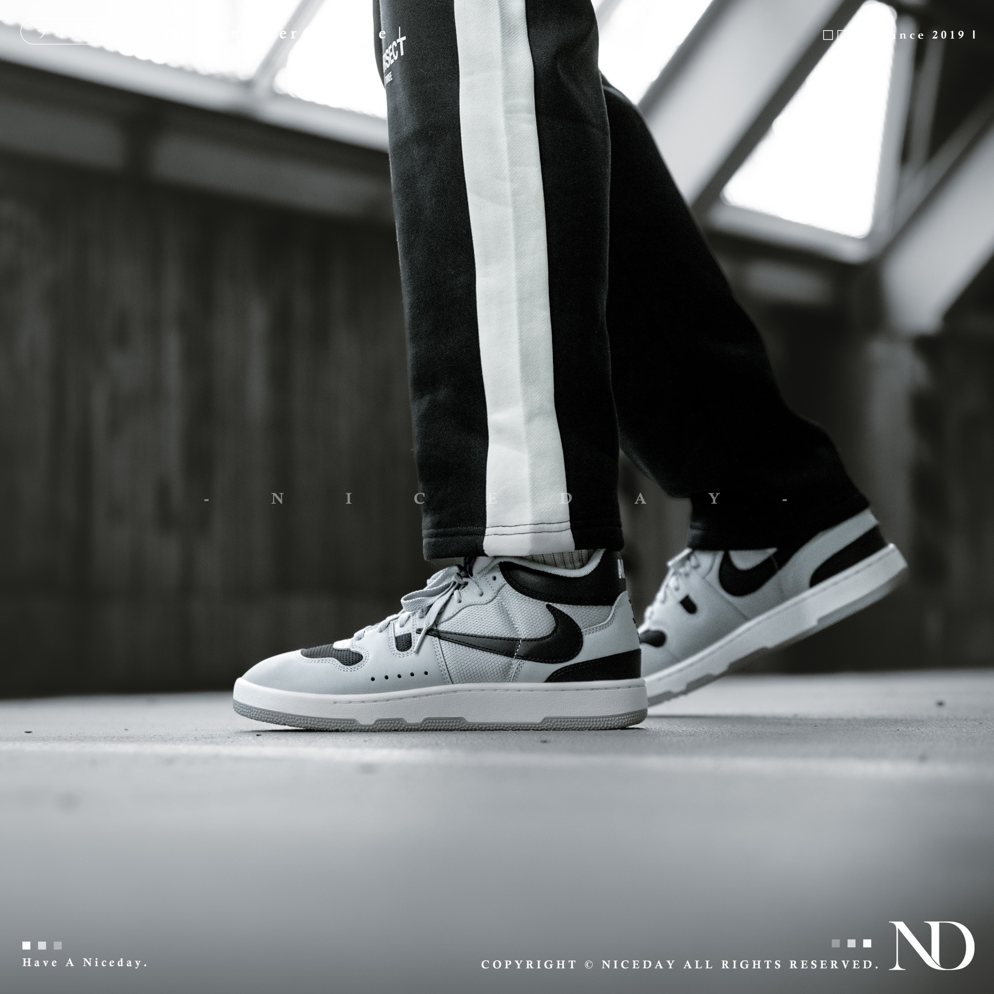 NICEDAY 代購 Travis Scott x Nike Mac Attack TS 聯名款 灰黑 倒勾 高筒