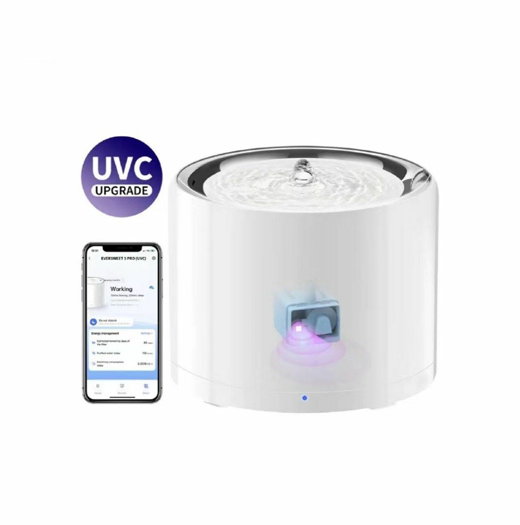 Petkit Eversweet 3 Pro UV殺菌無線水泵智能飲水機