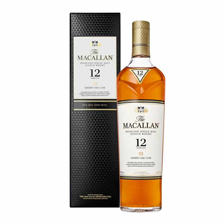 麥卡倫 The MACALLAN 12 Years Old Sherry Oak Cask Highland Single Malt Scotch Whisky
