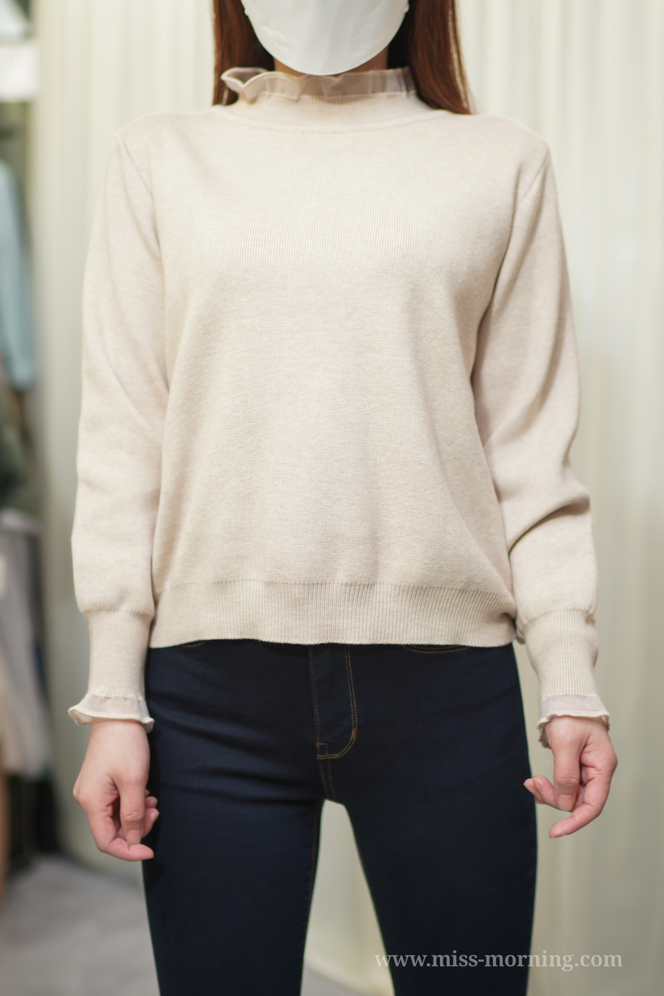 紗紗邊款上衣(13637)