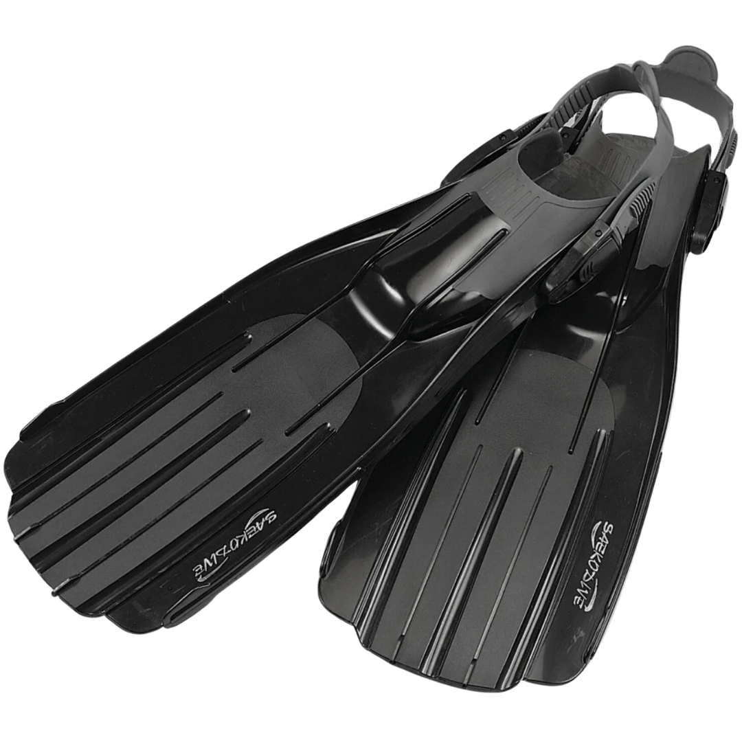 [停產已設定8折] SAEKODIVE - 2060-2063 快卸扣橡膠潛水蛙鞋