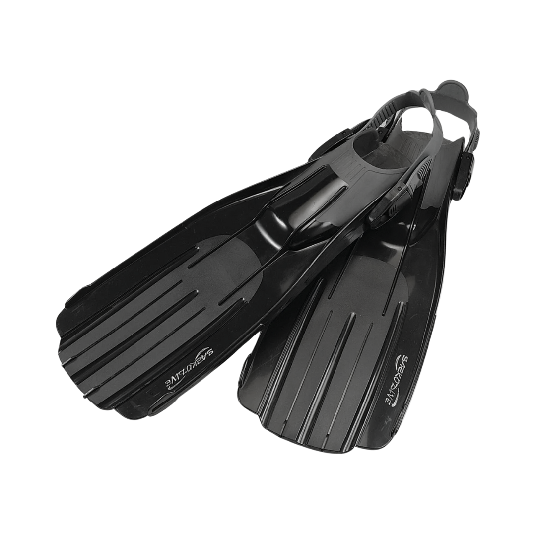 [停產已設定8折] SAEKODIVE - 2060-2063 快卸扣橡膠潛水蛙鞋