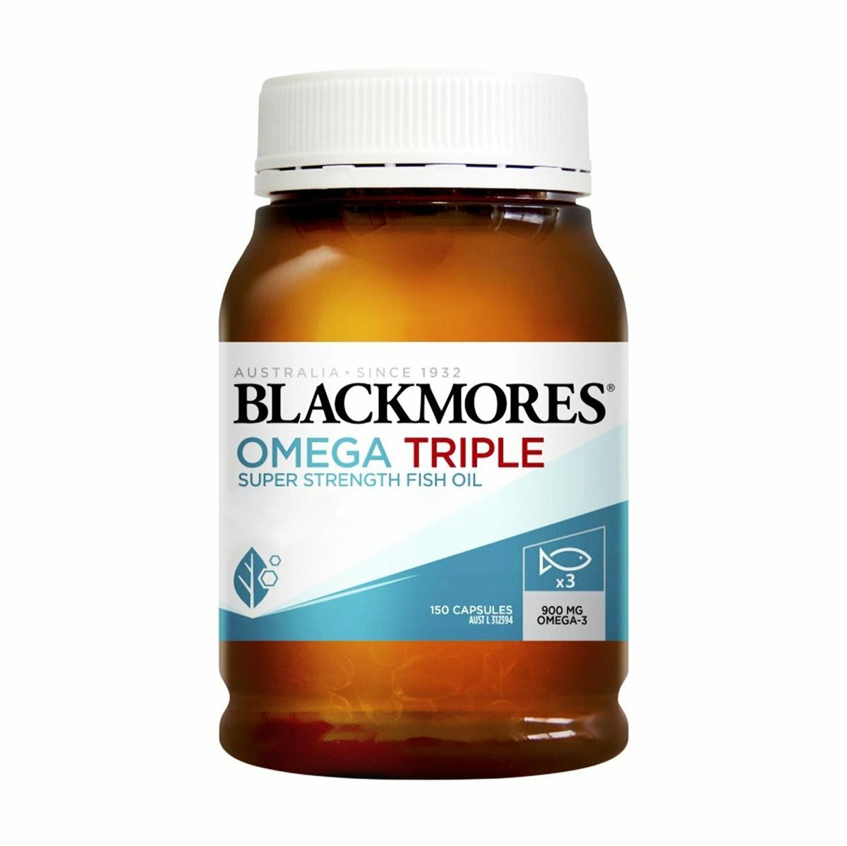 BLACKMORES - 三倍強效濃縮深海魚油 150粒