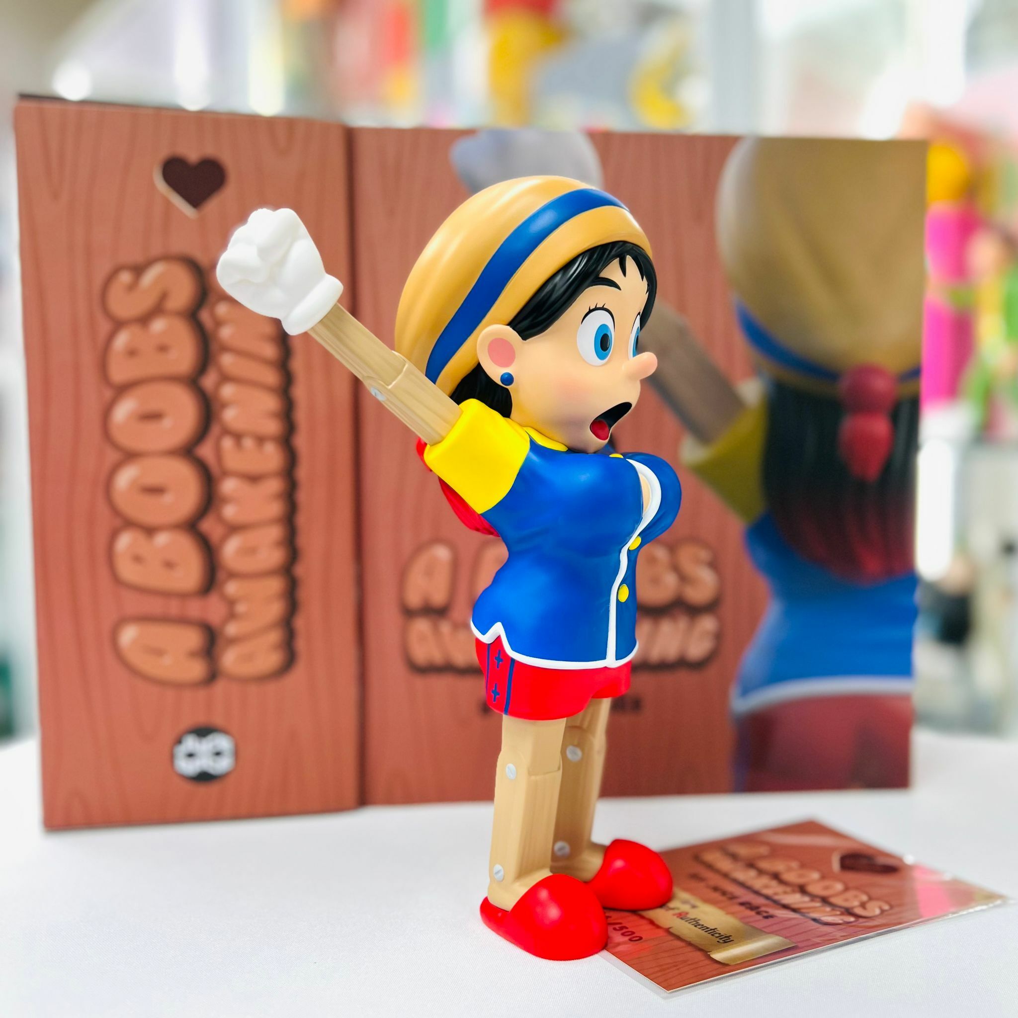 "A Boobs Awakening" By  Juce Gace (Limited to 500 pieces )