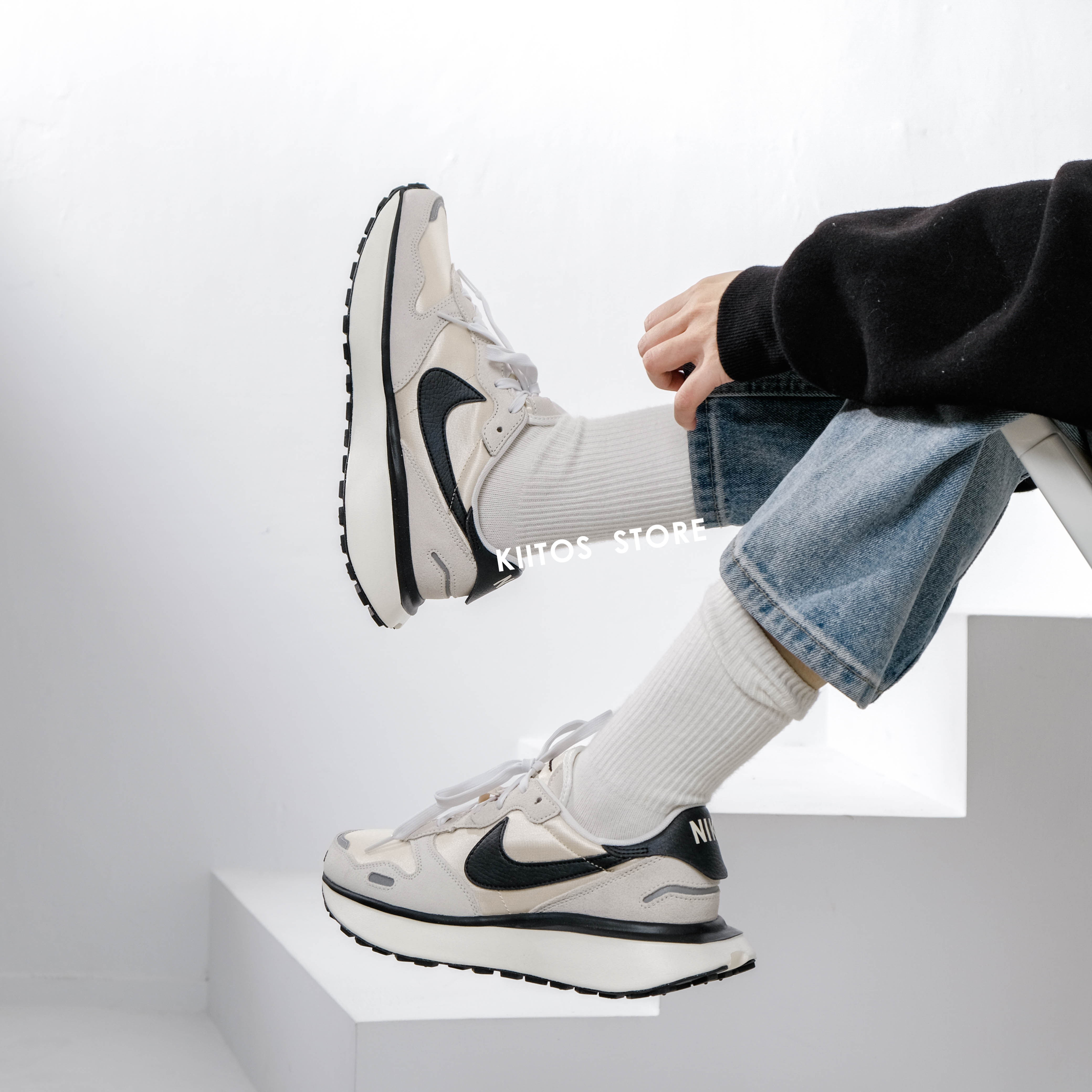 Nike W Phoenix Waffle 灰粉麂皮 FD2196-100