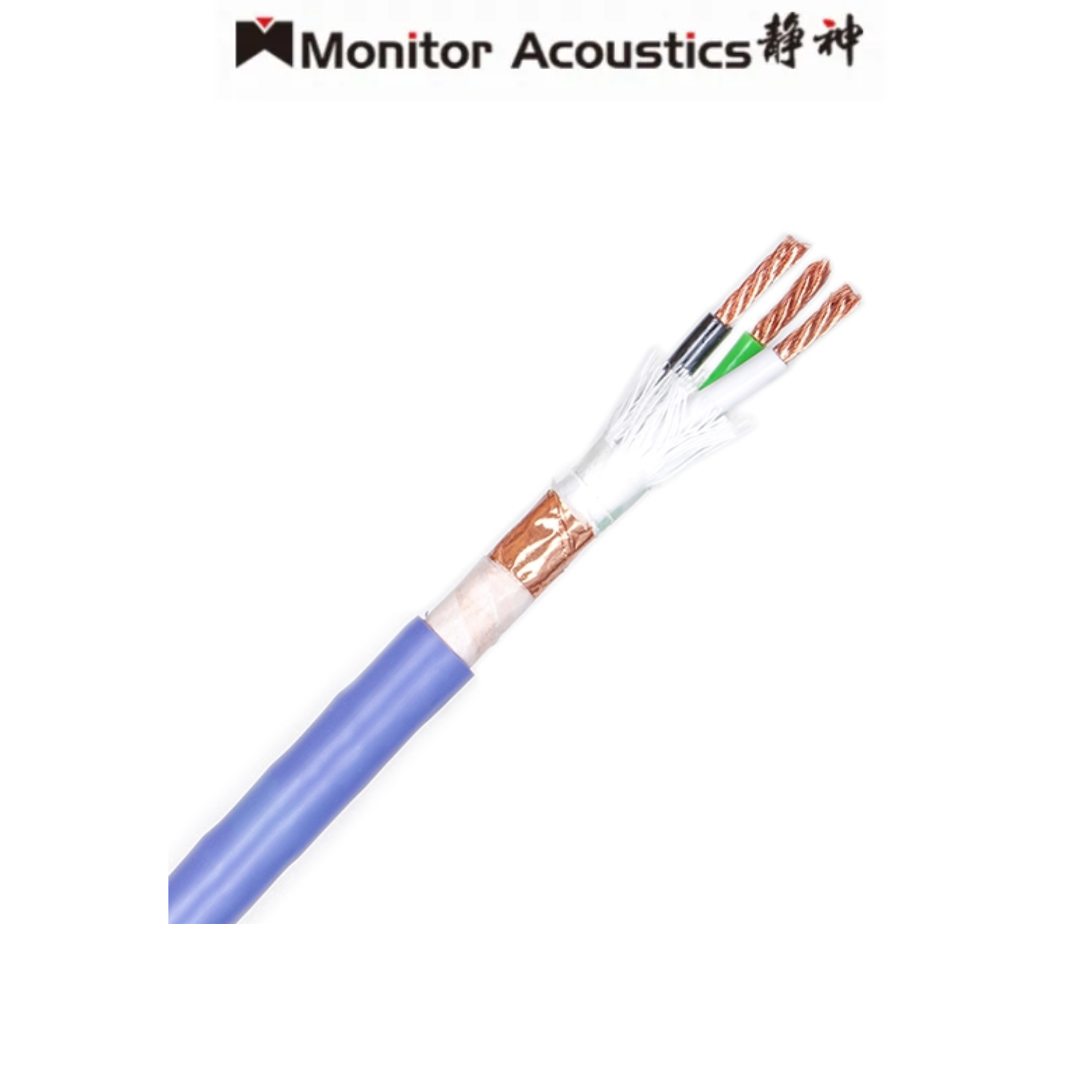 Monitor Acoustics 靜神 SZZ-5.6 (6N OCC) 三芯電源線 (1m)  *訂購產品請與職員聯絡, 長度一經確定不設更換*