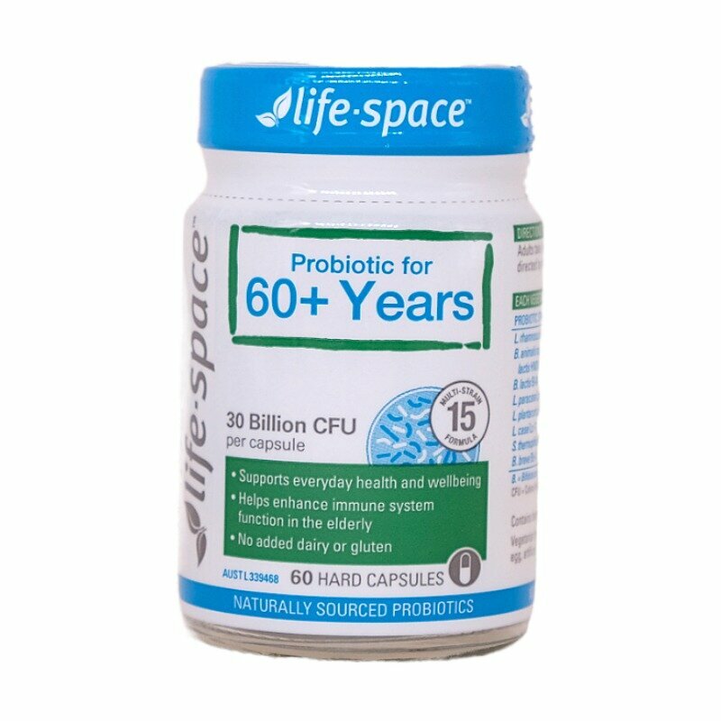 Life Space - 長青益生菌 (60+)  60粒