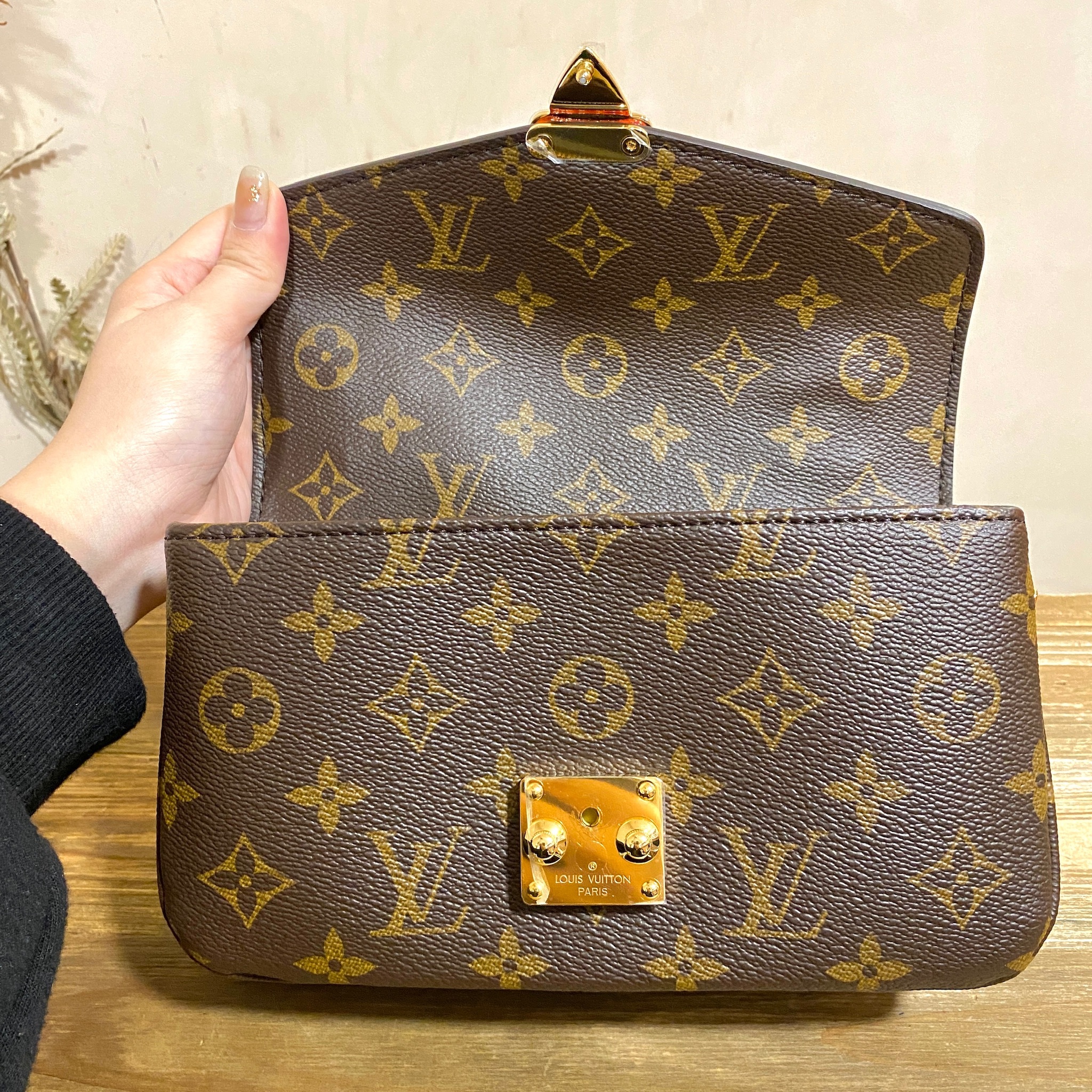 Brand new LV Pochette M tis East West monogram