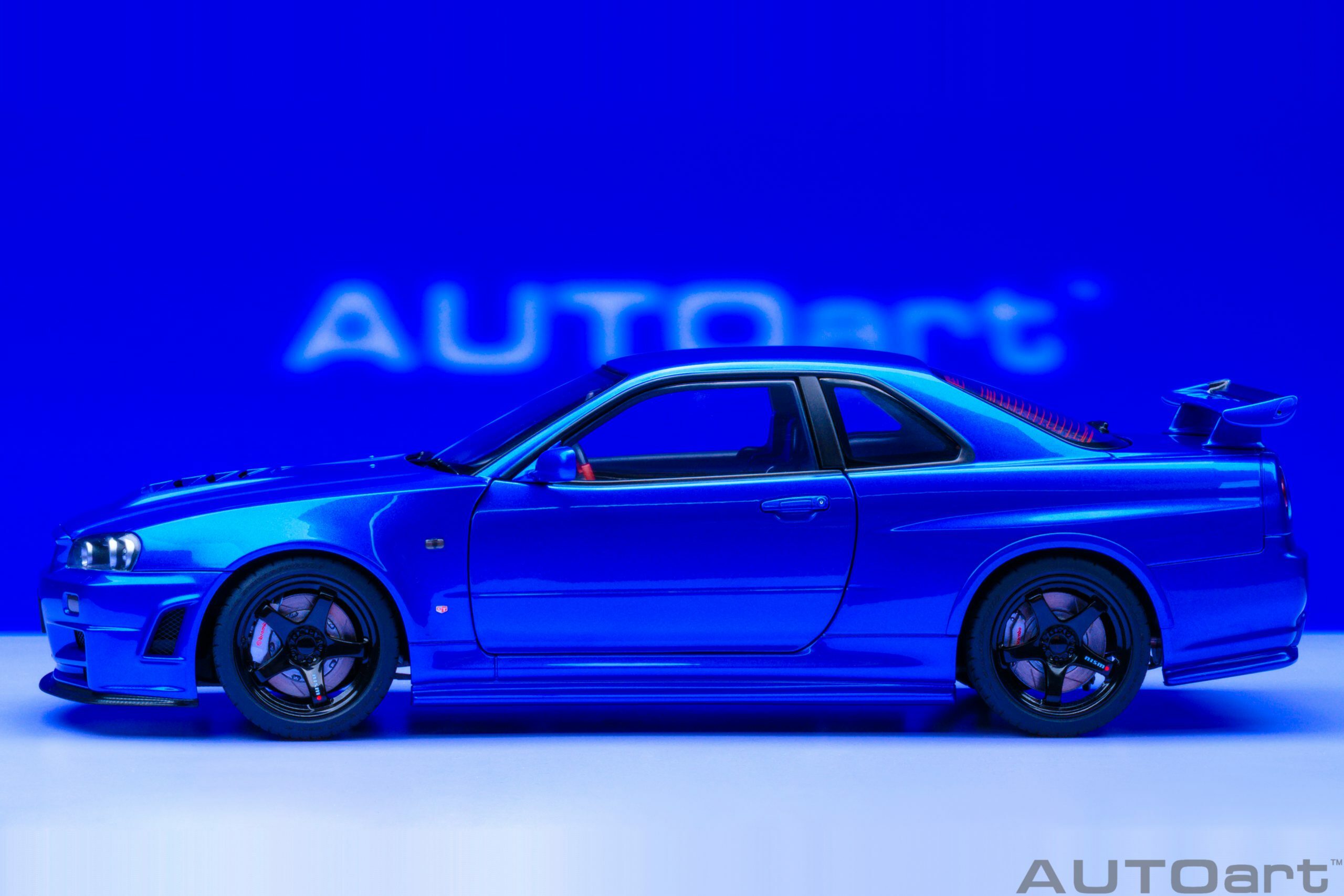 1/18 AUTOART Nissan Skyline GT-R (R34) Z-Tune (Bayside Blue) (77462)