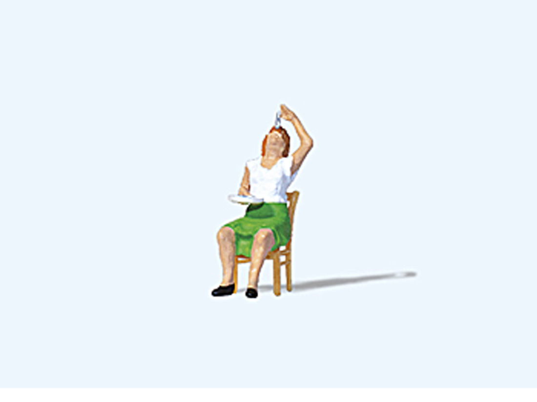 Preiser迷你小人 28261 吃魚