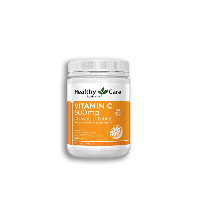 Healthy Care - 維他命C 500mg 無糖咀嚼片500粒