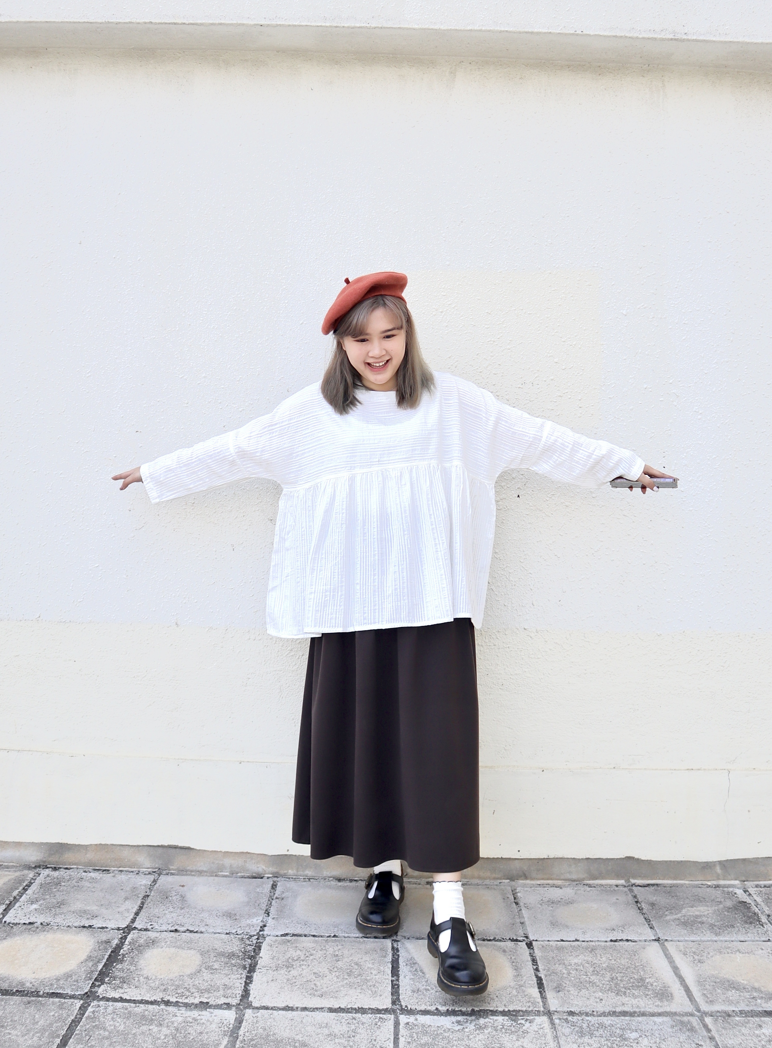 2 way Top！間紋棉麻Top