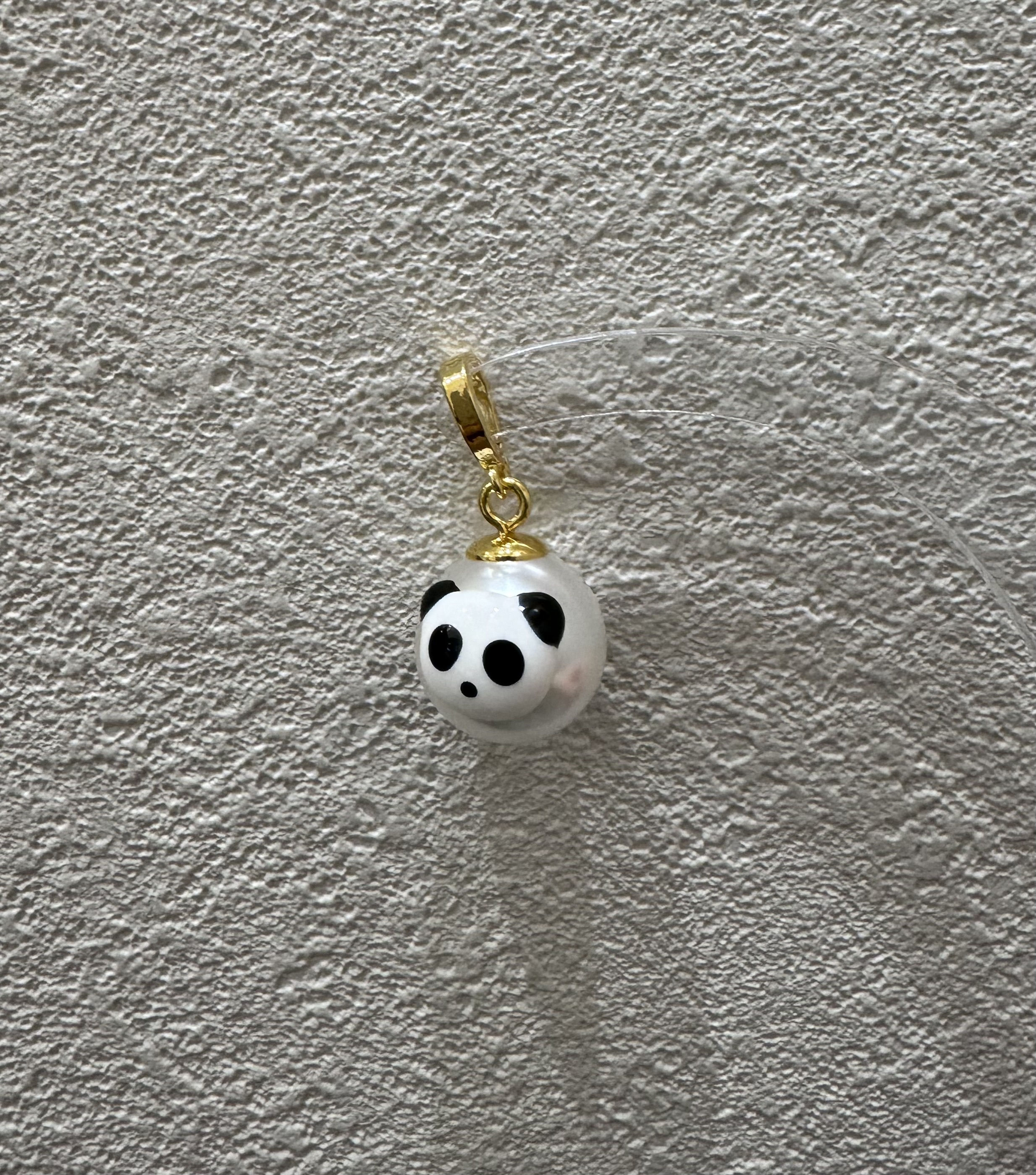 吊飾-手繪熊貓正面