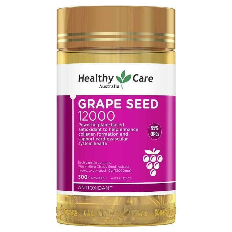 Healthy Care -葡萄籽膠囊 12000mg  300粒