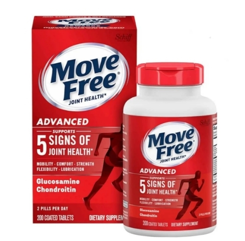 Schiff Move Free -  胺基葡萄糖胺+軟骨素 健康軟骨 200粒