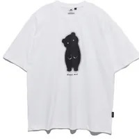 [S] DYSFUNCT MOODY BEAR T-SHIRT,WHITE, T-MOODYBEAR W (SDY84)
