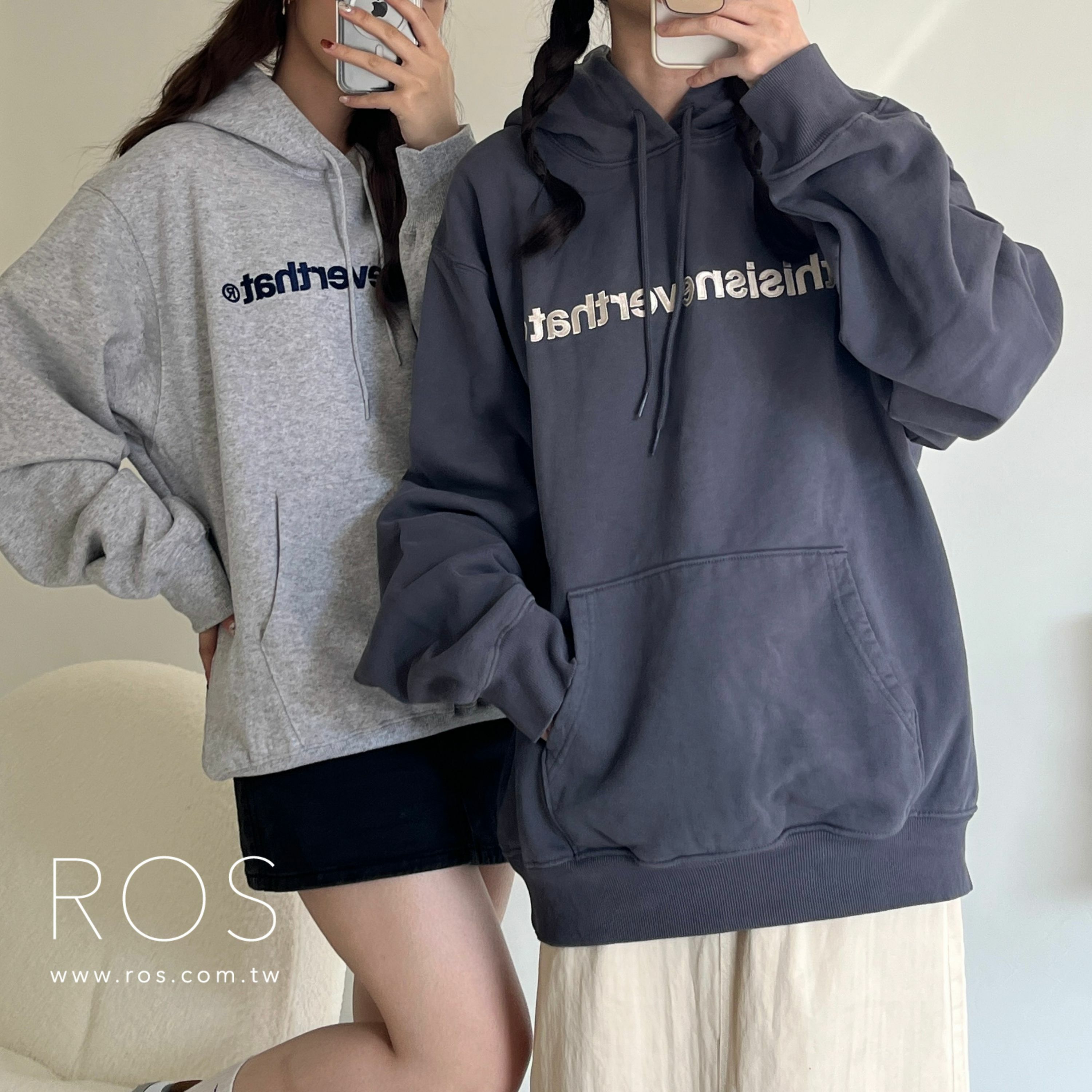 THISISNEVERTHAT 刺繡Logo 帽T(4colors)