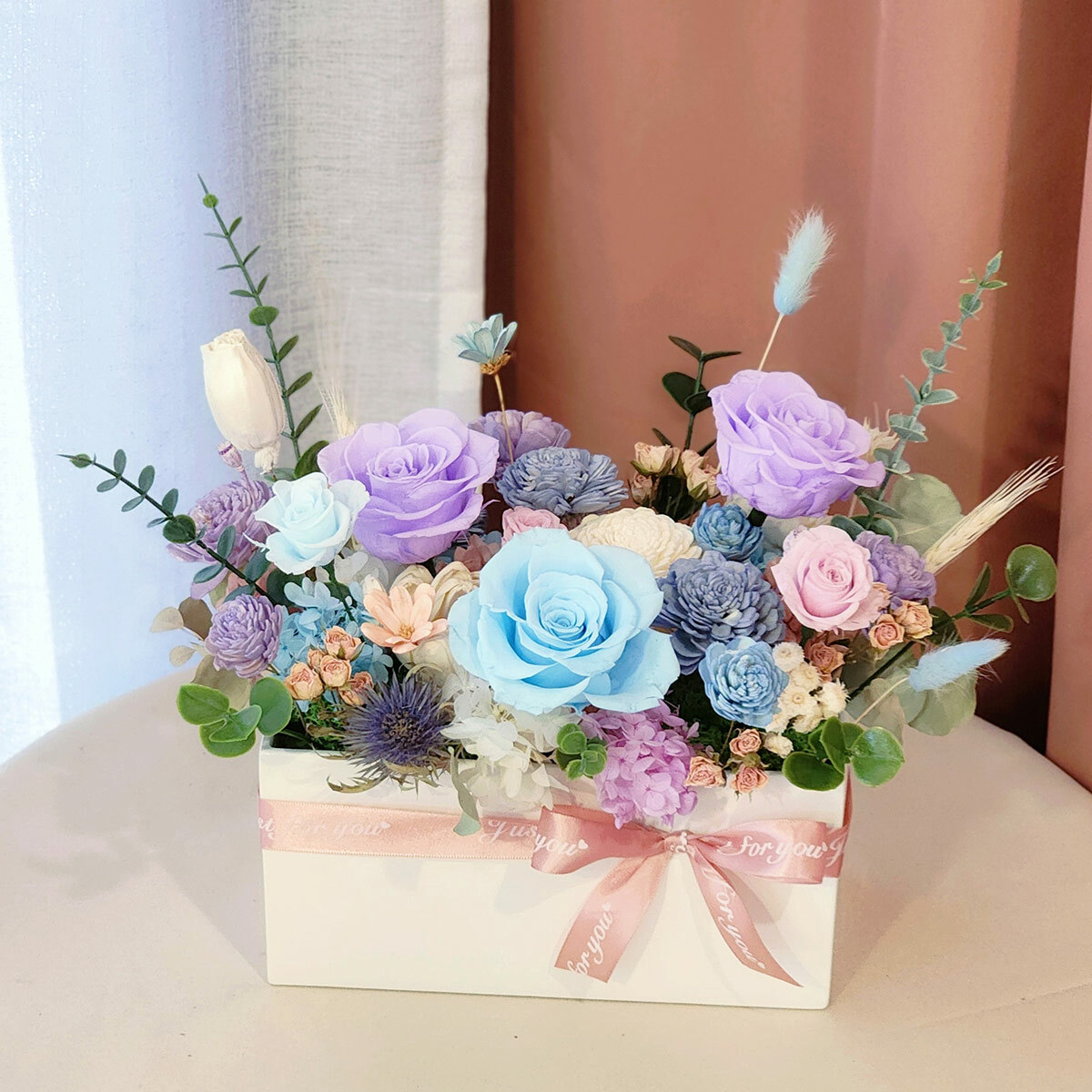 T57｜藍紫色系盆花