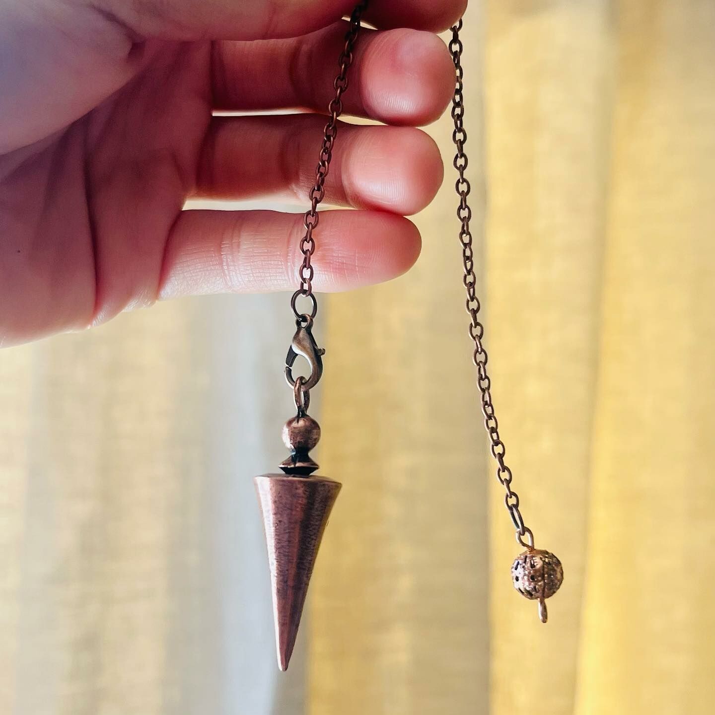 [原石] 黃銅靈擺