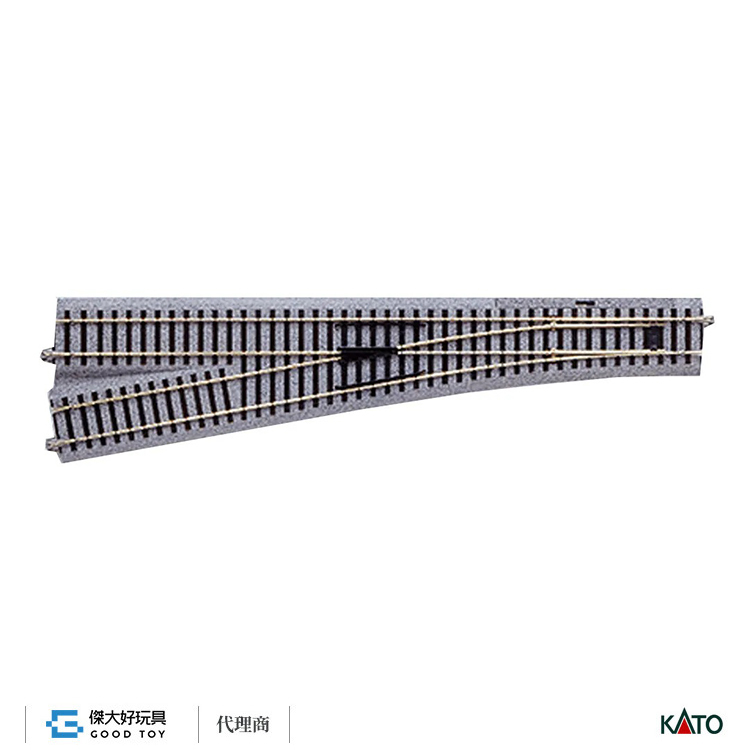 KATO 2-862 (HO) 手動變軌線路 R867 左