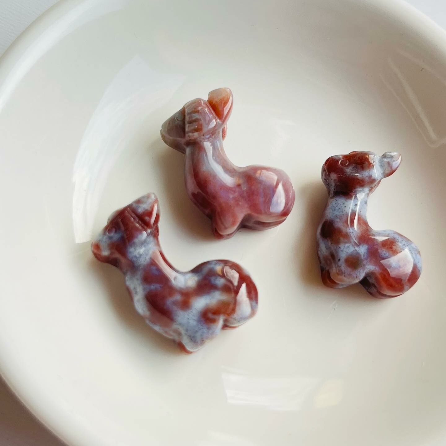 [原石] 海洋碧玉 羊駝 草泥馬