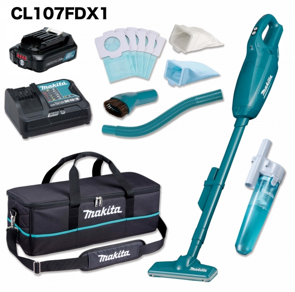 "MAKITA"牧田牌 充電式吸塵機(塵袋式)(鋰12V)(2.0AH)