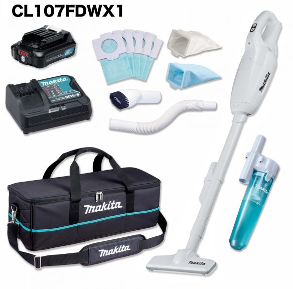 "MAKITA"牧田牌 充電式吸塵機(塵袋式)(鋰12V)(2.0AH)