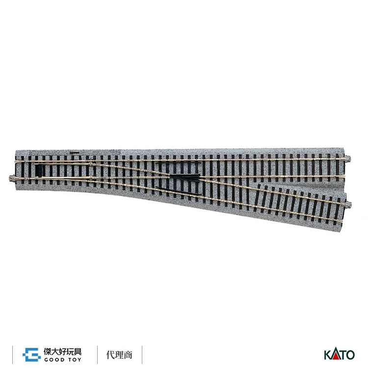 KATO 2-863 (HO) 手動變軌線路 R867 右